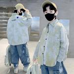 Рубашка с лацканом Grade School EASTERN CAMEL, синий - фото 5