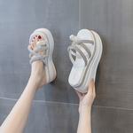 Шлепанцы женские Shoe Cabinet Floral Language, черный - фото 3