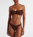 Бикини Gloria Hunza G, Metallic Chocolate - фото 2