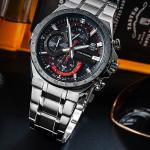 Мужские часы EDIFICE Black EQS-920DB-1A CASIO - фото 3