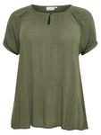 Блузка Kaffe, хаки - фото
