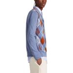 Трикотаж мужской синий Dior, синий - фото 5