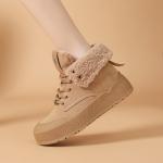 Женские ботильоны абрикосового цвета Devanro, хаки зеленый - фото 5