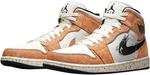 Nike Mens Jordan 1 Mid, Brown - фото 3