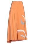 Юбка миди Alysi, абрикосовый - фото