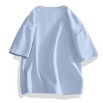 Футболка унисекс MINISO, хаки (Логотип на груди Blue Mood) - фото 7