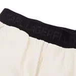 Необычные шорты Karl Lagerfeld, экрю - фото 4