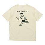 Футболка New Balance x Noritake Crossover NB Small Pattern Short Sleeve Couple Style White, белый - фото