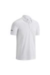 Однотонная рубашка поло Swing Tech Callaway, белый - фото