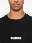 Purple Brand футболка с логотипом, черный - фото 4