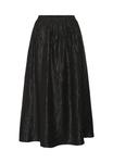 Юбка Kaffe Maxi skirt, Black Deep/Mottled Black - фото 5