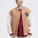 Бейсбольная куртка унисекс лен Mlb, цвет Linen - фото 4