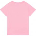 Детская футболка KENZO, розовая - фото 3
