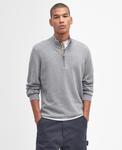 Джемпер Barbour Cotton Half-Zip, Grey Marl - фото