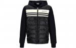 Moncler Панельная стеганая хлопковая куртка, Dark Blue - фото 3