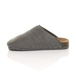 Тапочки-мулы на плоском каблуке AJVANI, серый - фото 3