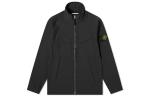 Куртка мужская Stone Island с нашивкой логотипа, черный / желтый - фото