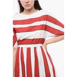 Полосатое платье SCULLY без рукавов Woolrich, белый - фото 3