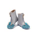 ABC DOUKIDS Теплые противоскользящие детские ботинки для детей ABCdoukids, синий - фото 4