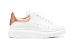 Кроссовки oversized sneakers 'white rose gold' Alexander Mcqueen, белый - фото 3