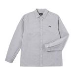 Серая мужская рубашка Lee, серый - фото