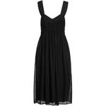 Burberry Женское черное платье-комбинация - фото