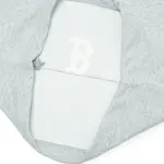 Свитшот женский серый MLB - фото 5