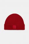 Шерстяная шапка Hugo, красный - фото