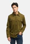 Рубашка на пуговицах Comfort fit INDICODE JEANS Nello, Olive - фото 2