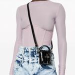 Vivienne Westwood Сумка-ведро из телячьей кожи DAISY - фото 6