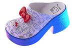 Сабо Crocs для женщин, White/Blue - фото 2