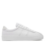 Кроссовки Superga Club S Comfort Leather 2843 S7126CW Total White ACA, белый - фото