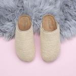 Тапочки-мулы на плоском каблуке AJVANI, бежевый - фото 4