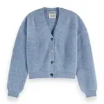 Кардиган Scotch & Soda Fuzzy Relaxed, синий - фото 3