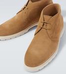 Замшевые ботинки-дезерты Tod's, Biscotto + Fondo Panna - фото 3