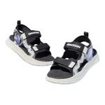 Детские сандалии GS черные/белые Qiaodan, черный/белый - фото 7