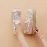 Эспадрильи женские розовый Tt&Mm, белый - фото 12