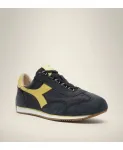 Кроссовки Canvas/Pelle с эффектом потертости Diadora, черный - фото 2