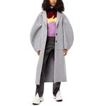 Бархатная куртка женская серая Loewe - фото 2