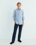 Мужская рубашка без утюжки Rushmore, синий - фото 2