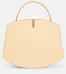 Сумка-тоут Florence 20 из кожи Savette, экрю - фото
