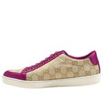 Кроссовки brooklyn gg sneakers 'beige fuchsia' Gucci, бежевый - фото