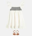 Хлопковое платье Suncracy, белый - фото 2