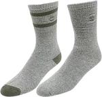 Носки Timberland 2-Pack Marled Stripe Cushioned Boot Socks, Castlerock Gray - фото