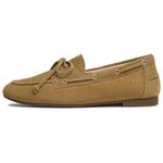 Лоферы женские однотонные TATA, Brown - фото