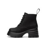 Женские ботинки DAPHNE Martin на платформе с каблуком, черный - фото