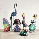 Декор для пола с вырезом из кости собаки Gerson Solar, синий - фото 2