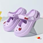 Clogs Kids ABC KIDS, фиолетовый - фото 5