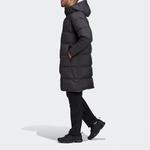 Пуховик мужской черный Adidas, черный - фото 6