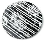 Декоративная тарелка Mondex BLANCHE, пластик - 33 х 2 х 2 см - фото